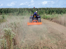 broyeur déportable à marteaux tigre 160 pour sarments de vigne