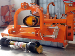 broyeur déportable à marteaux lynx sp100 pour micro tracteurs