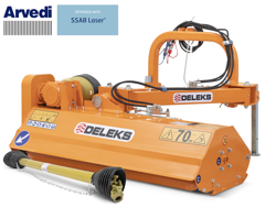 broyeur d accotement léger volpe 100 pour micro tracteur