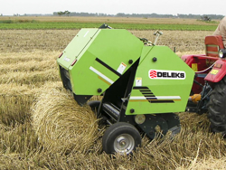 mini presses a balles rondes pour tracteur 870