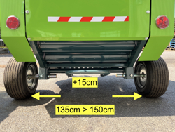 mini presses a balles rondes pour tracteur 870