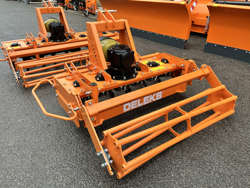 herse rotative avec rouleau kr 120 pour tracteur