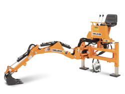 pelle rétro universelle pour micro tracteur drs 1000t