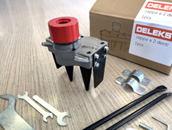 herse rotative pour debroussailleuse 4 lames