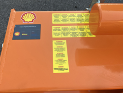 rotovator pour tracteur série moyenne 125cm de travail déport manuel mod dfm 125