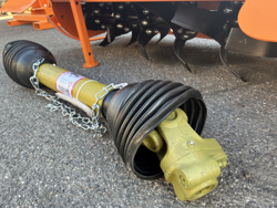 rotovator pour tracteur série moyenne 150cm de travail déport manuel mod dfm 150