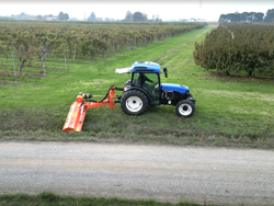 broyeur d accotement latéral dragon 200 à marteaux pour tracteur