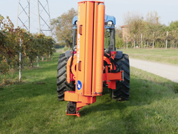 broyeur d accotement latéral dragon 200 à marteaux pour tracteur
