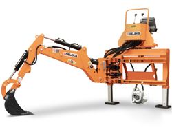 pelle rétro universelle pour tracteur drs 2000t