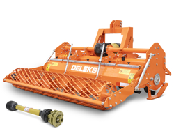 rotovator série lourde pour tracteur largeur de travail 220cm mod dftr 220