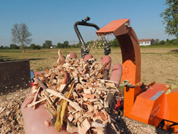 broyeur de branches à disque dk 1200se production de copeaux brf