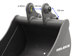 godet pour mini pele m180 bhb 400