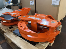 grappin coupeur hydraulique pour mini pelle mod cf 11