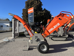 broyeur de branches thermique dk 800 lf à tambour moteur 15cv