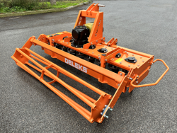 herse rotative avec rouleau kr 210 pour tracteur