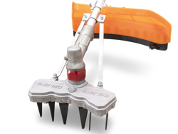 herse rotative pour debroussailleuse 8 lames