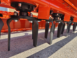 herse rotative avec rouleau kr 210r pour tracteur