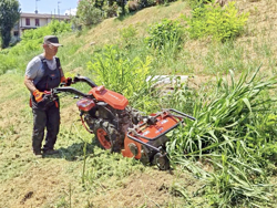 motoculteur reversible moteur loncin essence