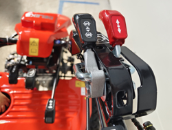 motoculteur reversible sur chenilles moteur kama