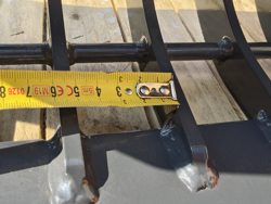 godet pour mini pele s100 800sts30