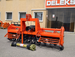 rotovator série lourde pour tracteur largeur de travail dfh 220