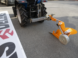 enkelplog med hjul for traktorer som yanmar iseki dp 20
