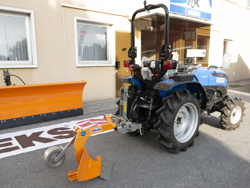 enkelplog med hjul for traktorer som yanmar iseki dp 20