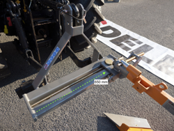 enkelplog med hjul for smale traktorer dp 35