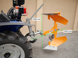 vekselplog for smale traktorer som kubota iseki drp 25