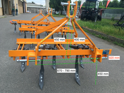 5 tiders kultivator 120cm bred for traktorer som kubota iseki mod de 120 5