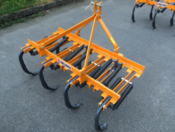 7 tinds kultivator bredde 140cm for jordforeredelse og fjerning av ugress mod de 140 7