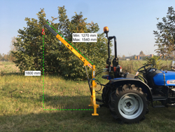 hydraulisk kran for små traktorer el 200