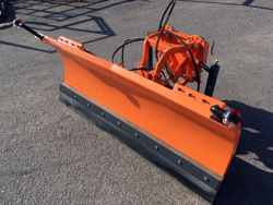 frontalt snøblad med universell plate for traktor ln 200 a