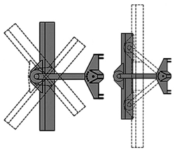 veiskraper for traktorer ddl 250