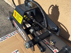 tømmerklo med rotor for minigravere og skogskraner dk 10 gr 10