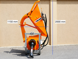 bio trommel fliskutter til traktor dk 1300