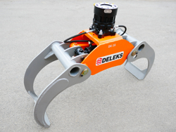 tømmerklo med fast rotor for hurtigfeste dk 16 gr 55ff