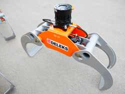 tømmerklo med fast rotor for hurtigfeste dk 16 gr 55ff