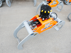 tømmerklo med fast rotor for hurtigfeste dk 16 gr 55ff