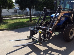 pallegaffler for landbrukstraktorer d 700 e