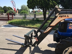 pallegaffler for landbrukstraktorer d 700 e