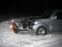snøblad for jeep pick up 4x4 lns 190 j