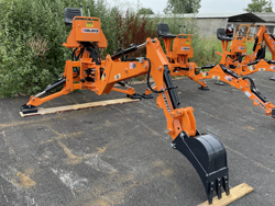 universal bakmontert traktorgraver med grabb mod drs 2000