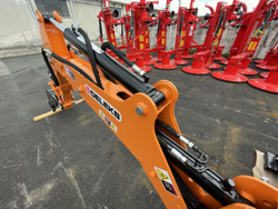 universal bakmontert traktorgraver med grabb mod drs 2000