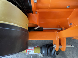 slagklipper med hydraulisk sideforskyvelse for traktorer mod jaguar 170