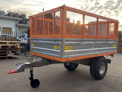 3 veis hydraulisk tipp henger for traktorer rm 14t3s
