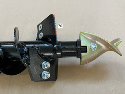 ekstra spiss 10cm for jordbor med kniver zhd