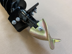 ekstra spiss 10cm for jordbor med kniver zhd
