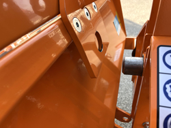 manuell transport skuffe for traktor bucket 120 l
