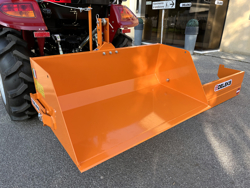 manuell transport skuffe for traktor bucket 120 l